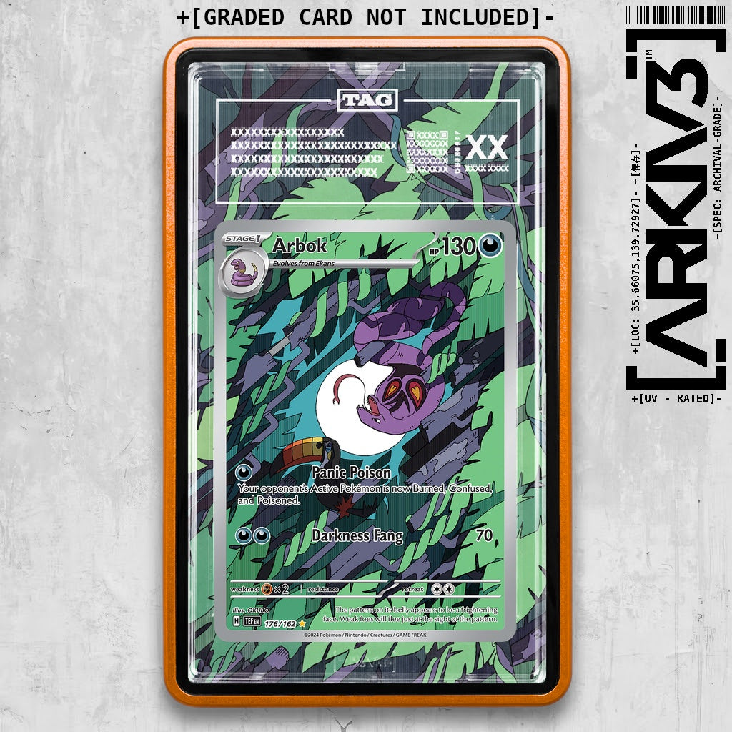 ARKIV3 TAG graded front - Orange