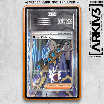 ARKIV3 TAG graded front - Orange