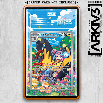 ARKIV3 TAG graded front - Orange