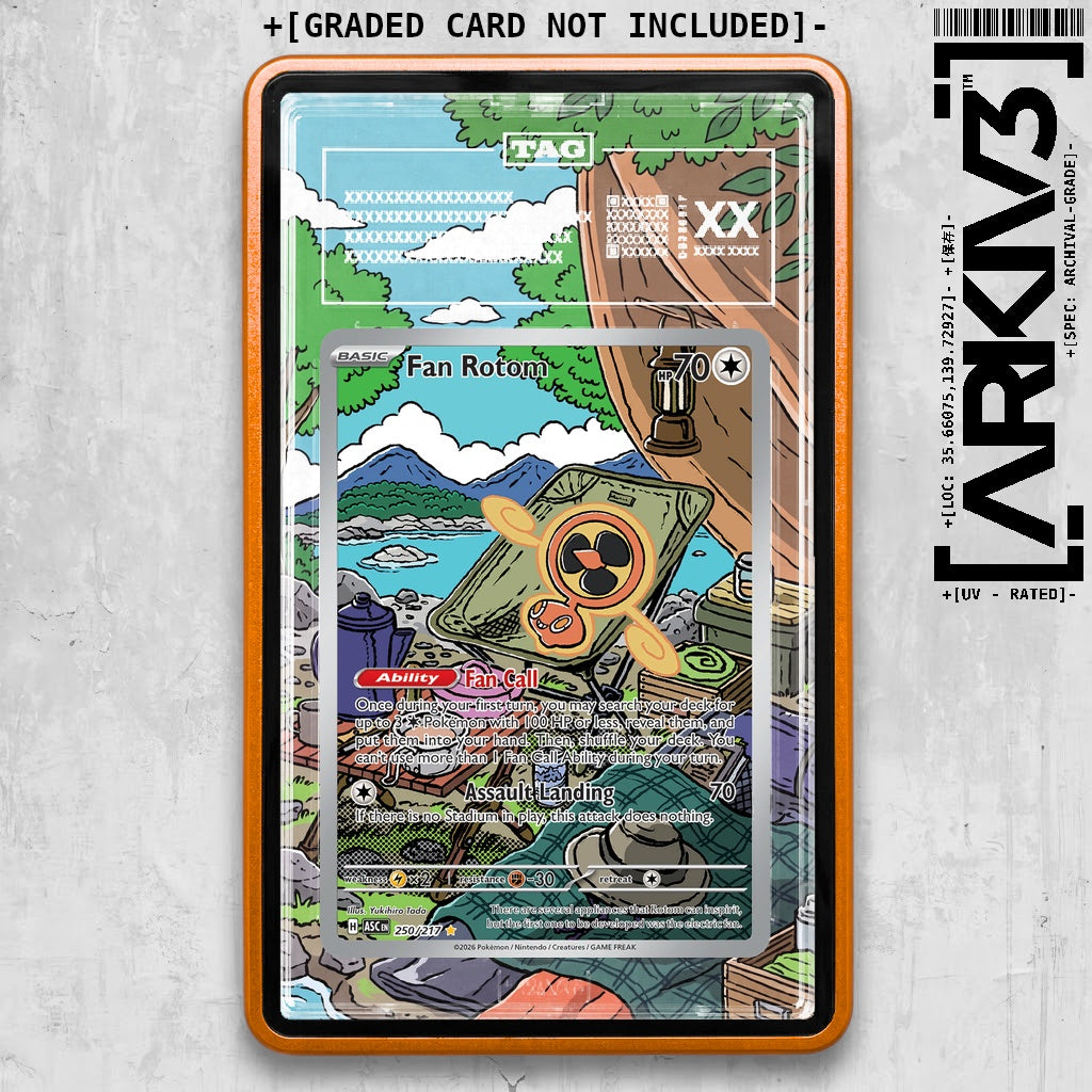 ARKIV3 TAG graded front - Orange
