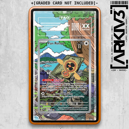 ARKIV3 TAG graded front - Orange