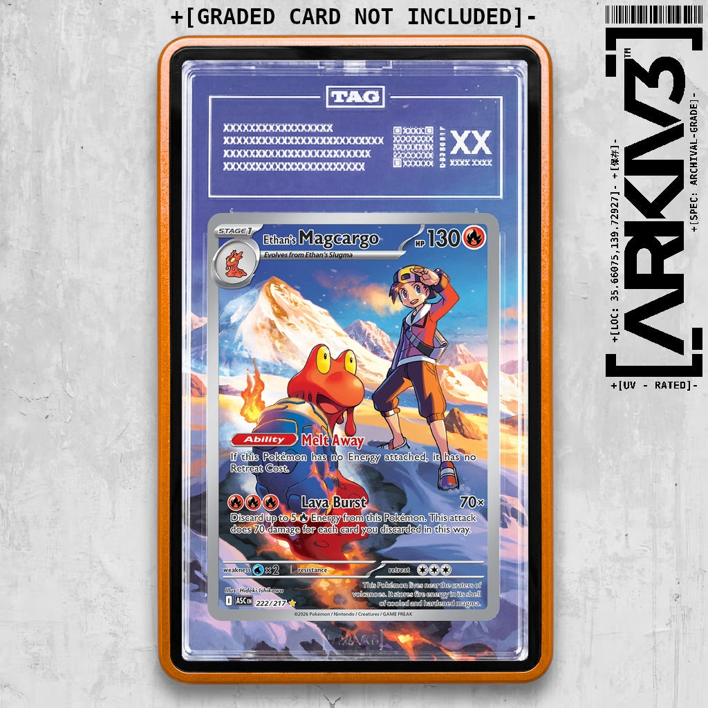 ARKIV3 TAG graded front - Orange