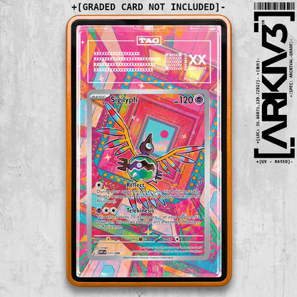 ARKIV3 TAG graded front - Orange