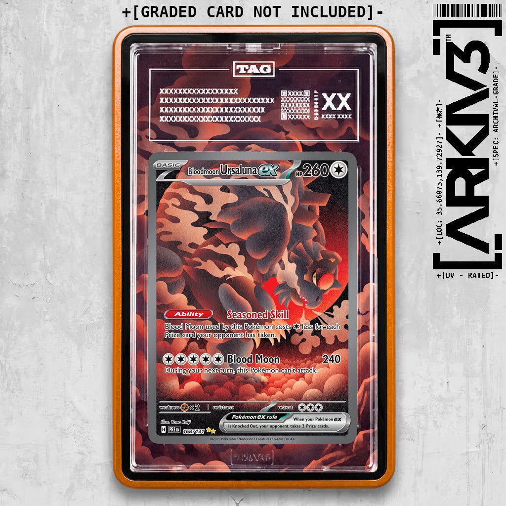 ARKIV3 TAG graded front - Orange