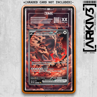 ARKIV3 TAG graded front - Orange