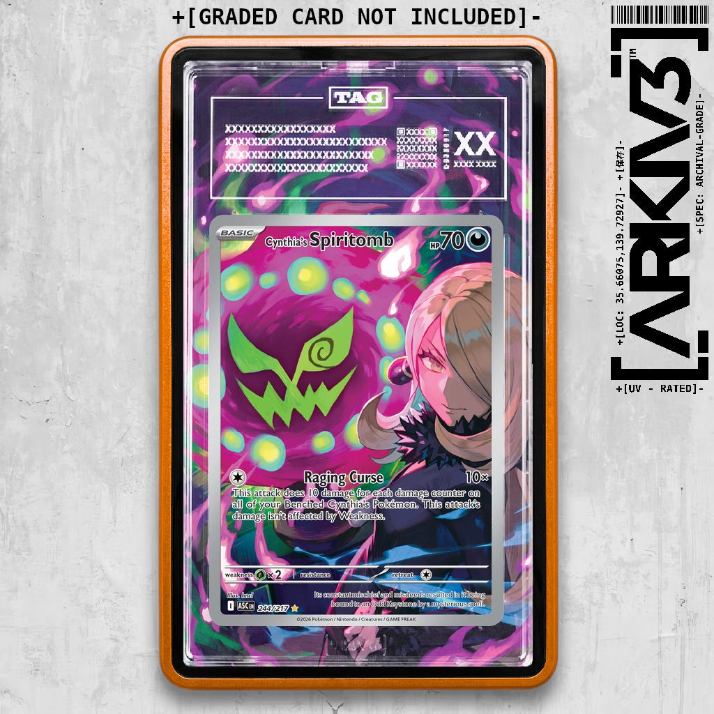 ARKIV3 TAG graded front - Orange