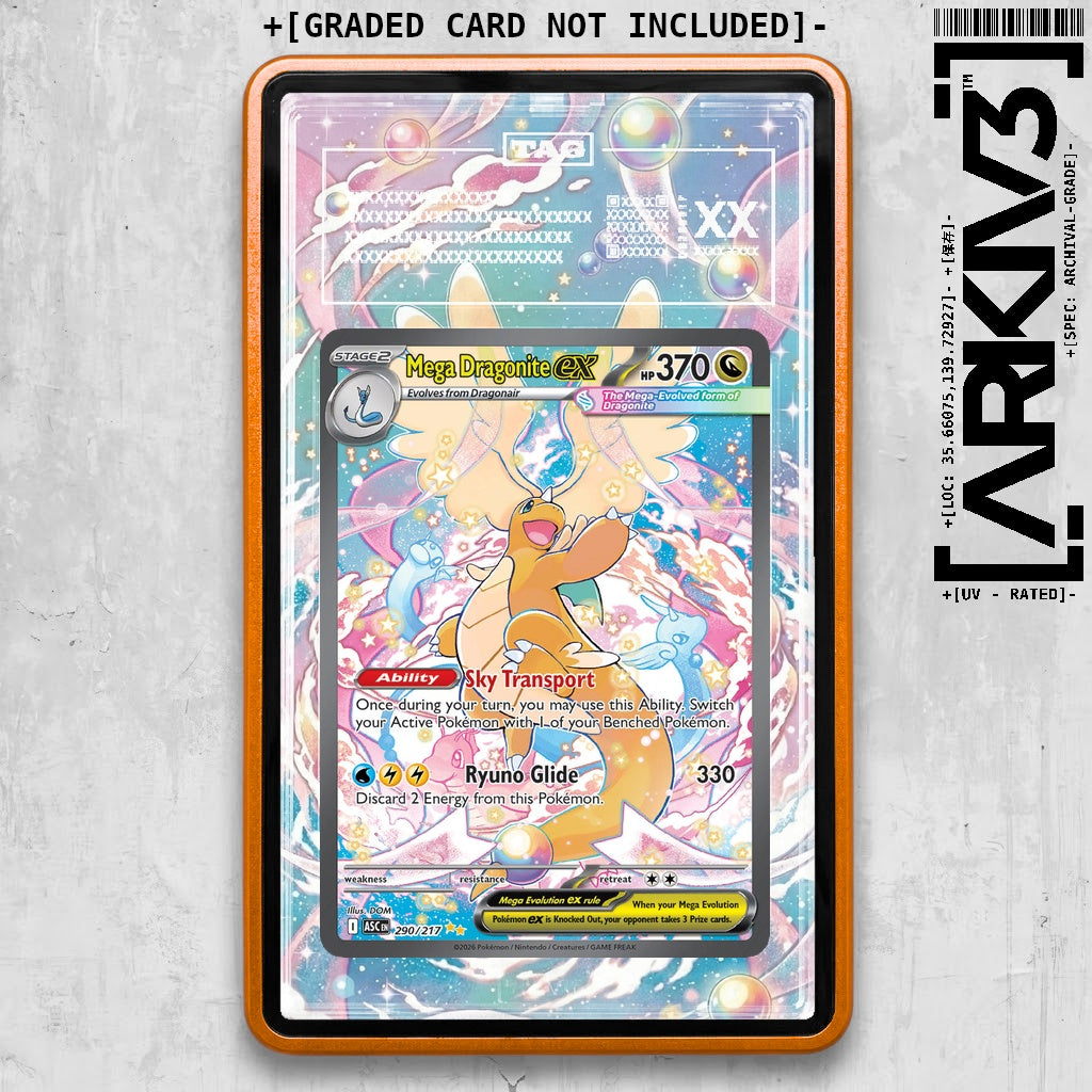 ARKIV3 TAG graded front - Orange
