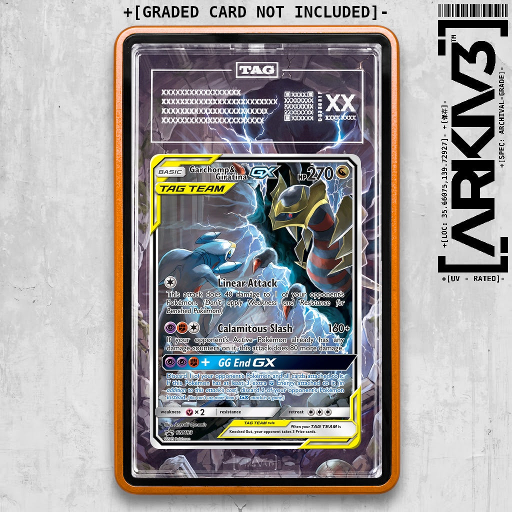 ARKIV3 TAG graded front - Orange