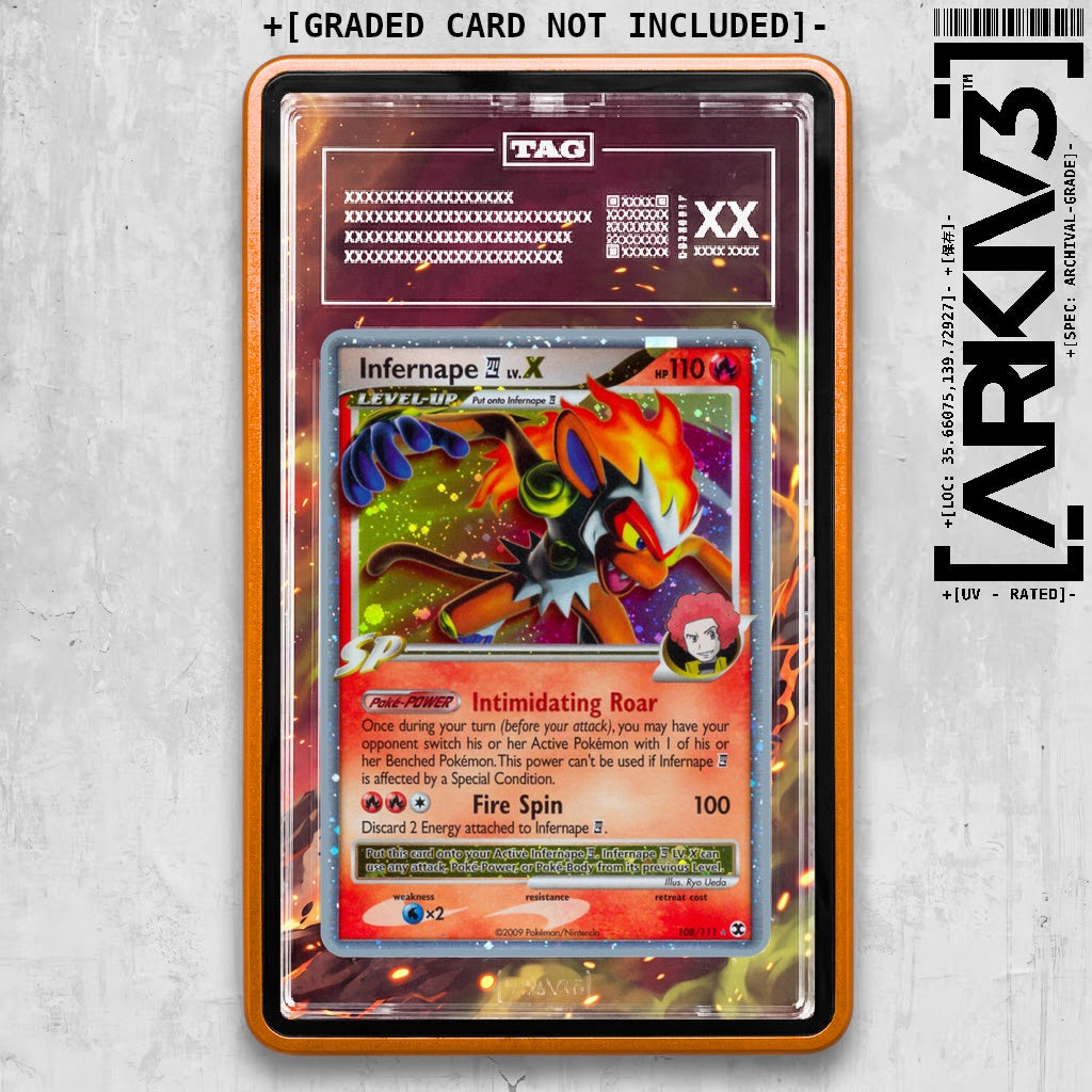 ARKIV3 TAG graded front - Orange