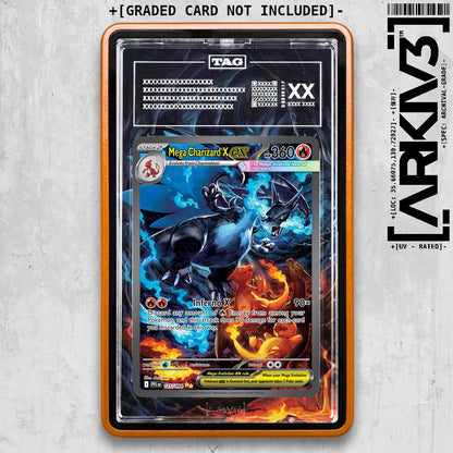 ARKIV3 TAG graded front - Orange
