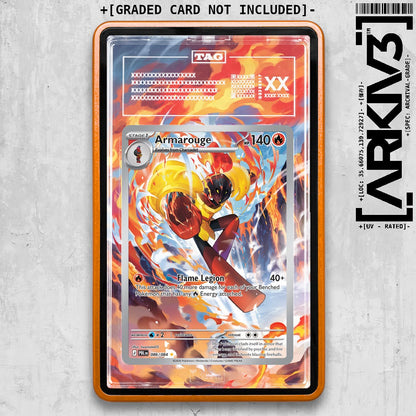 ARKIV3 TAG graded front - Orange