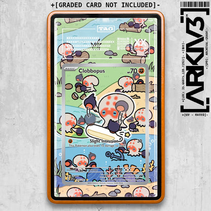ARKIV3 TAG graded front - Orange