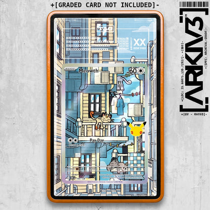 ARKIV3 TAG graded front - Orange