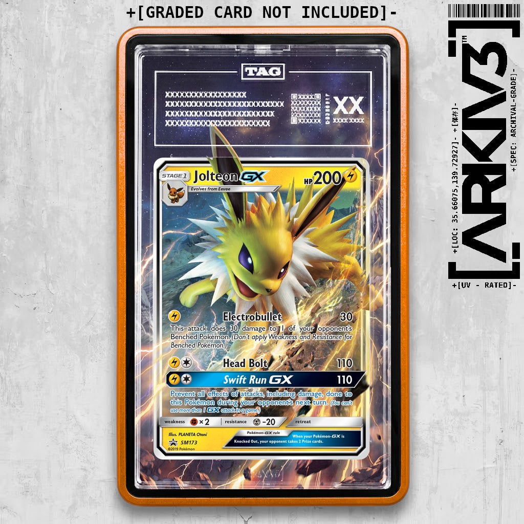 ARKIV3 TAG graded front - Orange