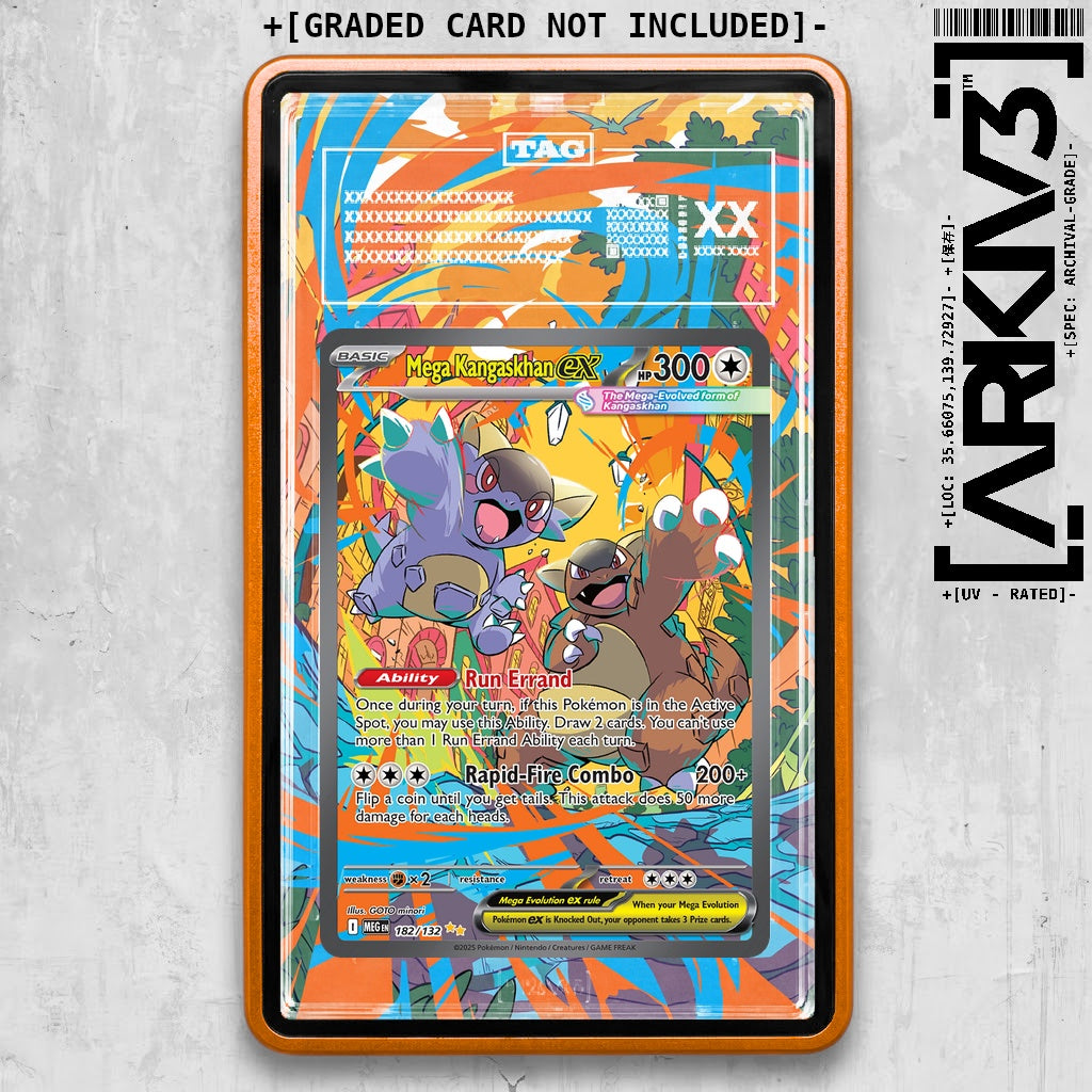 ARKIV3 TAG graded front - Orange