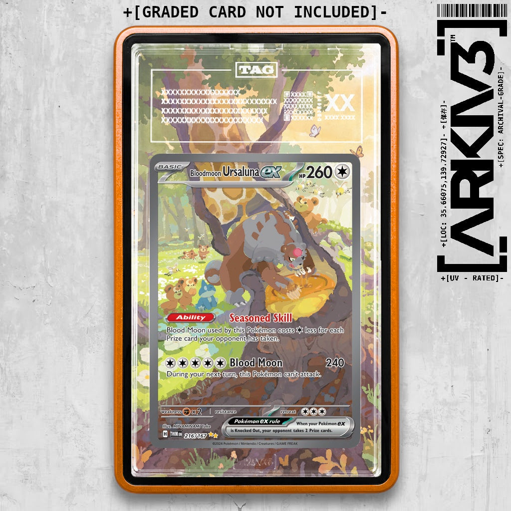 ARKIV3 TAG graded front - Orange