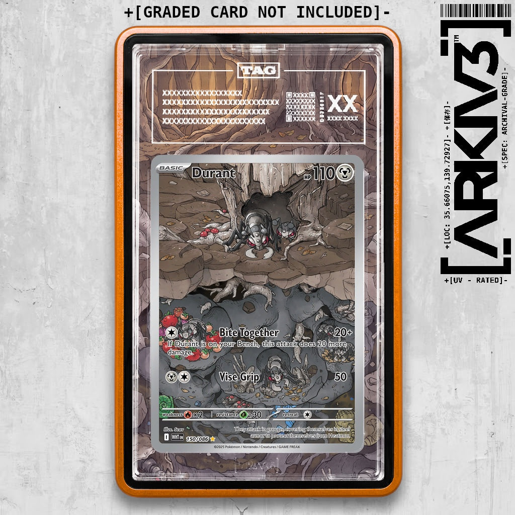 ARKIV3 TAG graded front - Orange