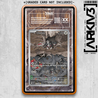 ARKIV3 TAG graded front - Orange