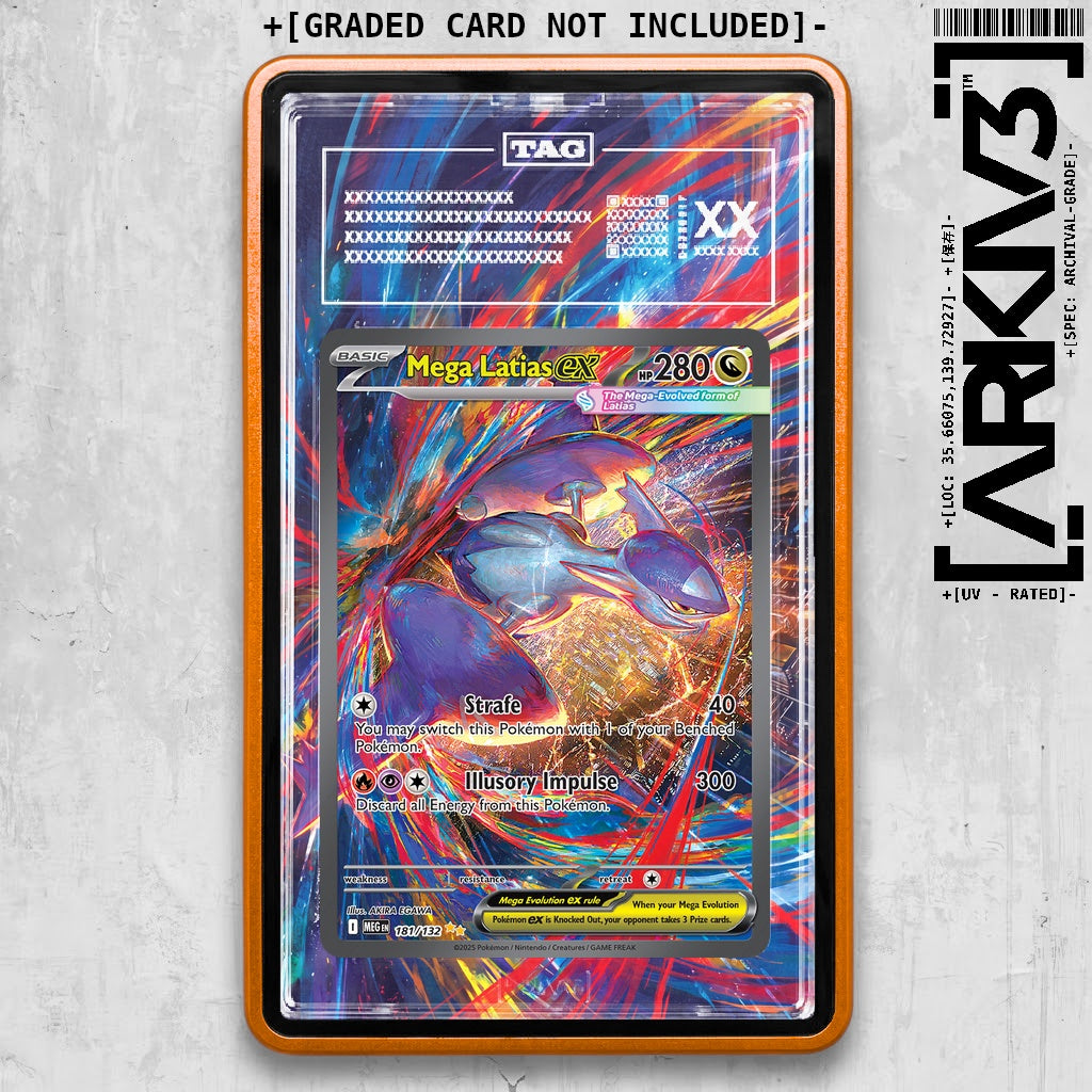 ARKIV3 TAG graded front - Orange