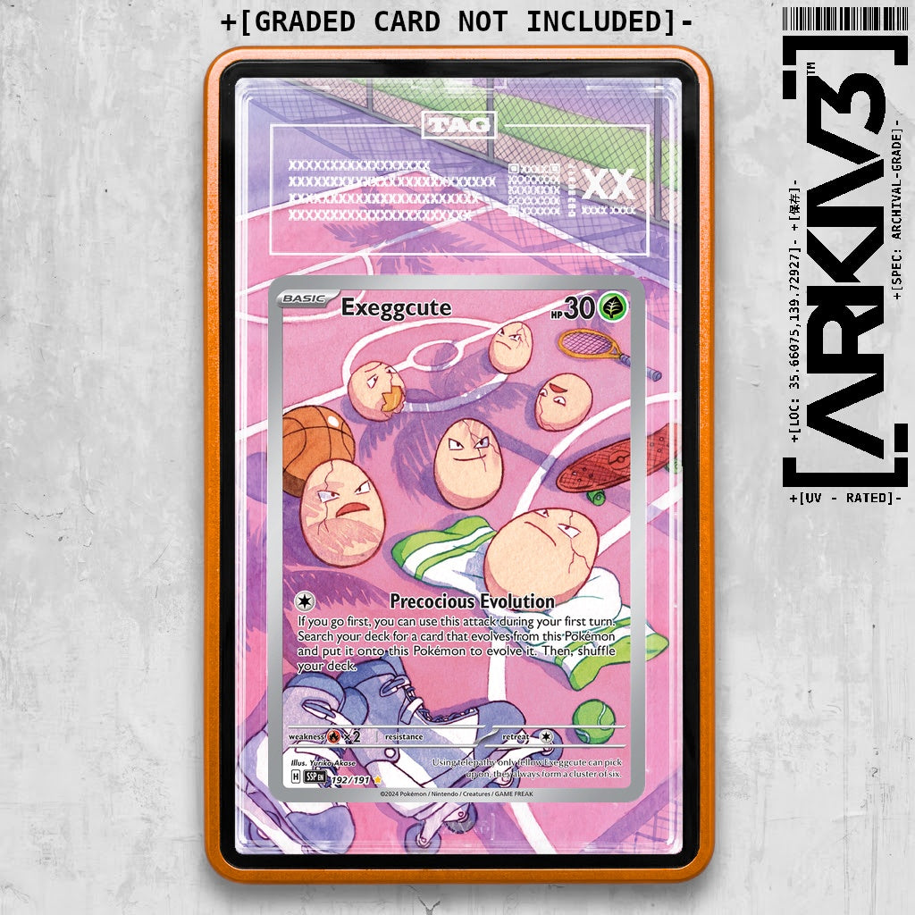 ARKIV3 TAG graded front - Orange