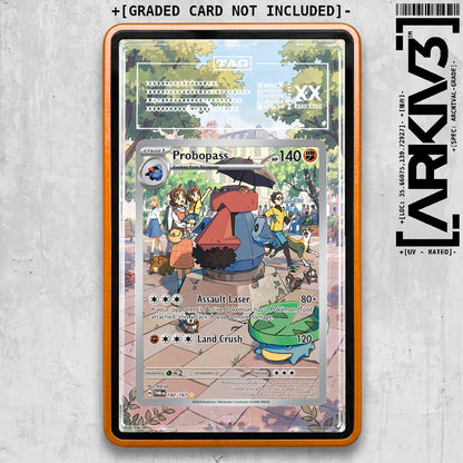 ARKIV3 TAG graded front - Orange