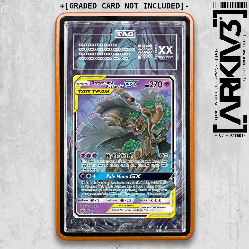 ARKIV3 TAG graded front - Orange