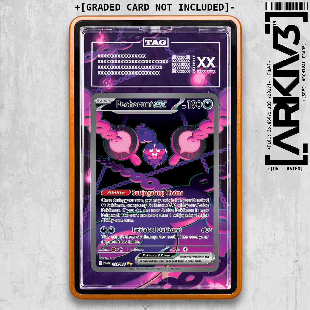 ARKIV3 TAG graded front - Orange