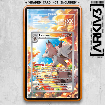 ARKIV3 TAG graded front - Orange