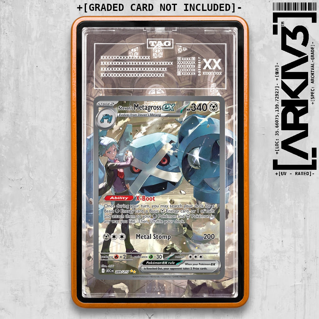 ARKIV3 TAG graded front - Orange