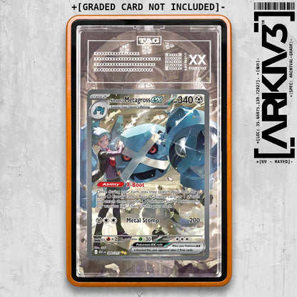 ARKIV3 TAG graded front - Orange