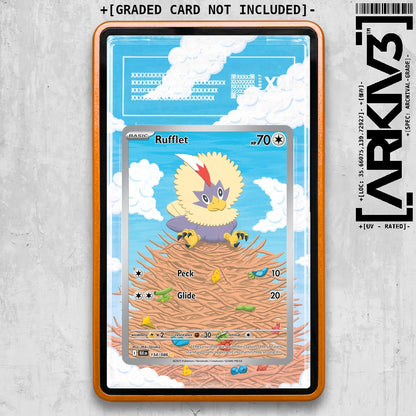 ARKIV3 TAG graded front - Orange