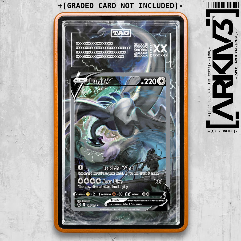 ARKIV3 TAG graded front - Orange