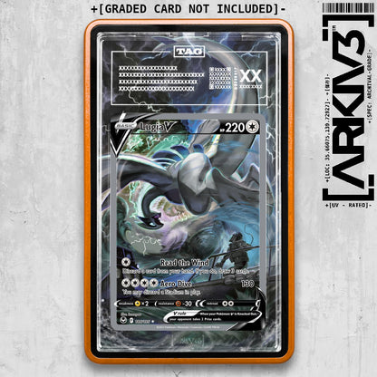 ARKIV3 TAG graded front - Orange