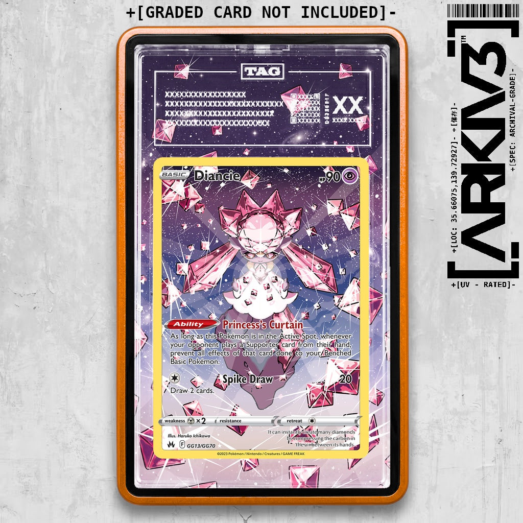 ARKIV3 TAG graded front - Orange
