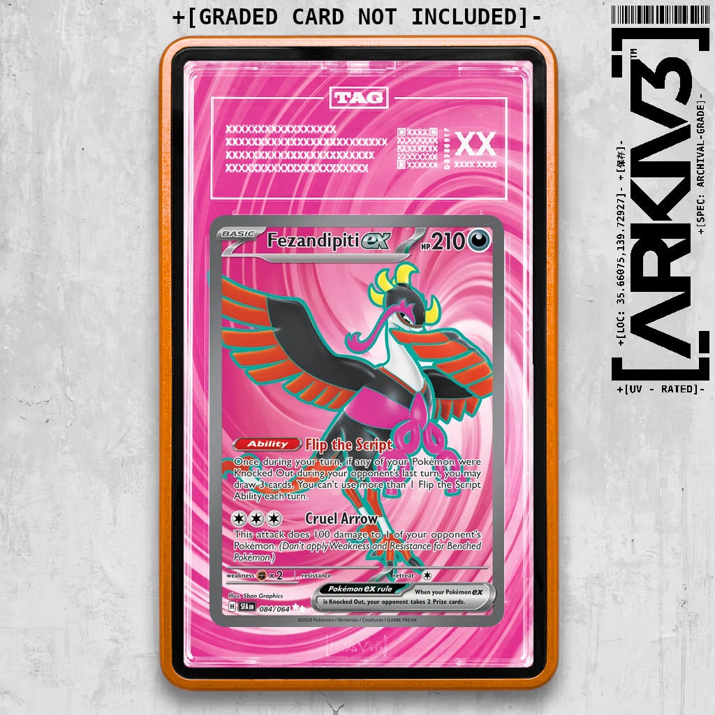 ARKIV3 TAG graded front - Orange