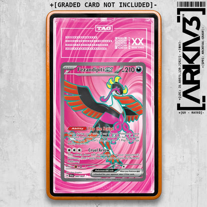 ARKIV3 TAG graded front - Orange