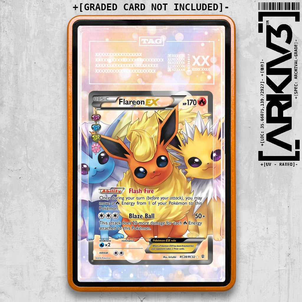 ARKIV3 TAG graded front - Orange