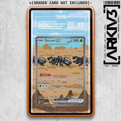 ARKIV3 TAG graded front - Orange