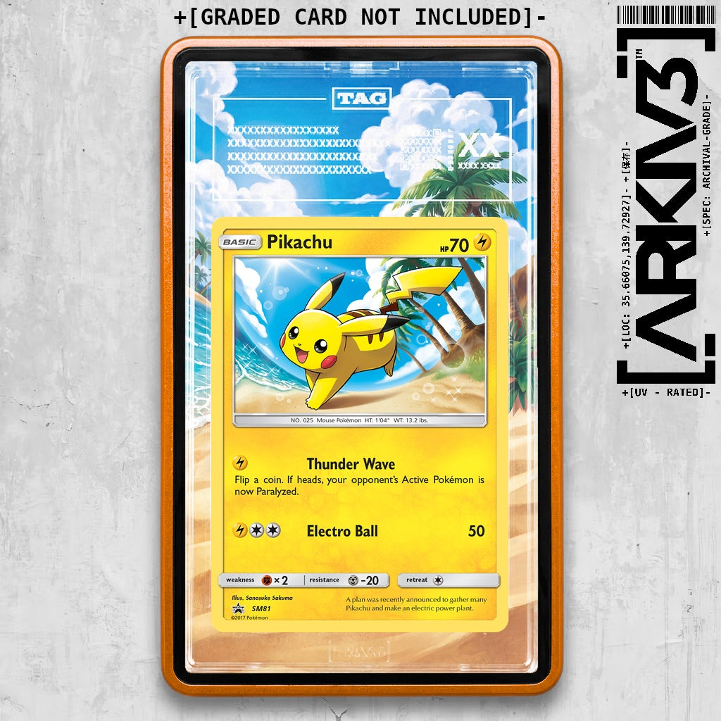 ARKIV3 TAG graded front - Orange