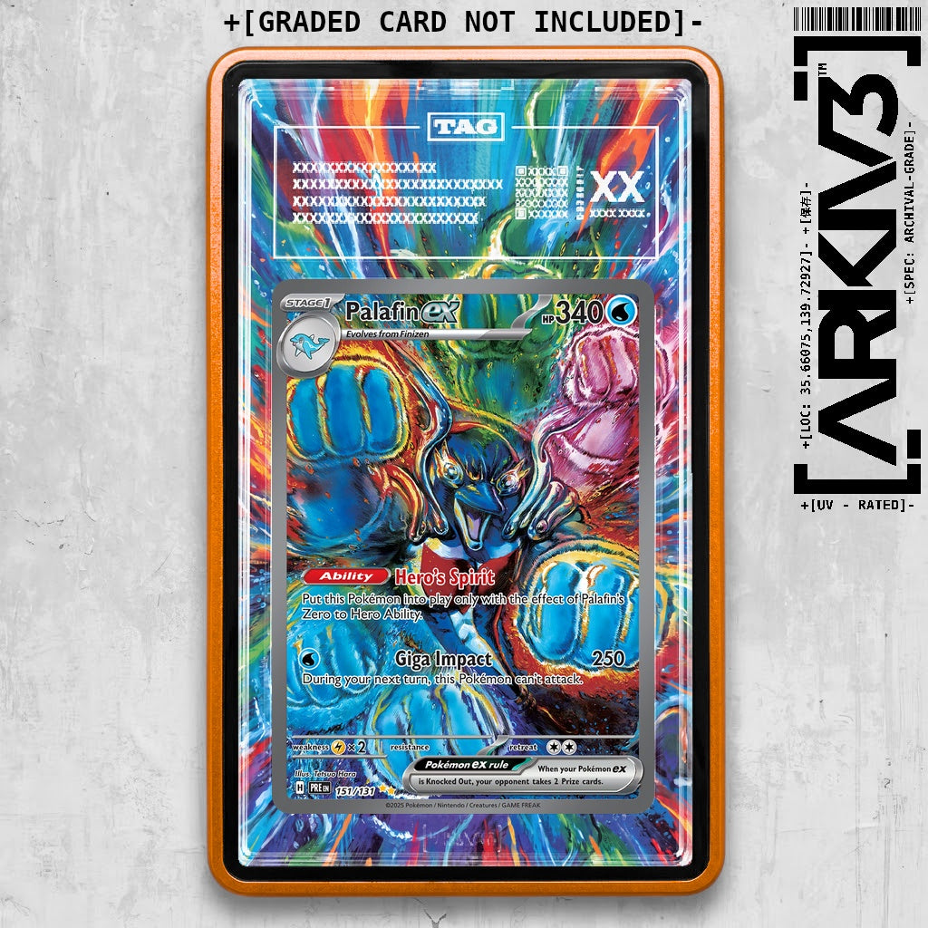 ARKIV3 TAG graded front - Orange