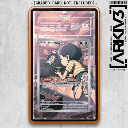 ARKIV3 TAG graded front - Orange