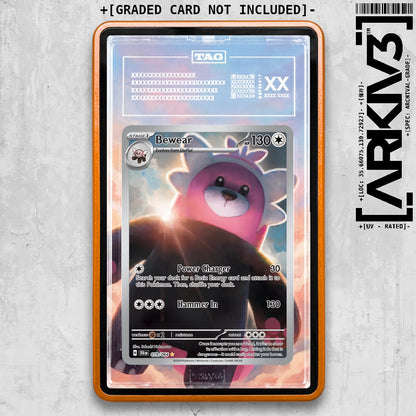 ARKIV3 TAG graded front - Orange