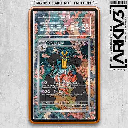 ARKIV3 TAG graded front - Orange