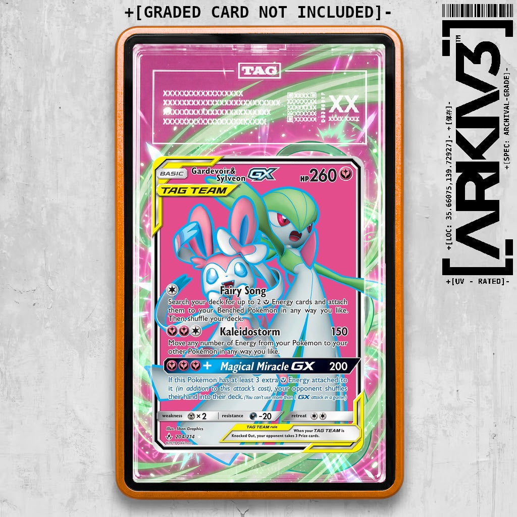 ARKIV3 TAG graded front - Orange
