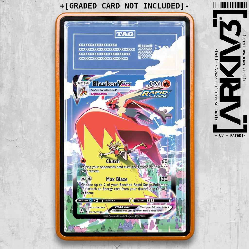 ARKIV3 TAG graded front - Orange