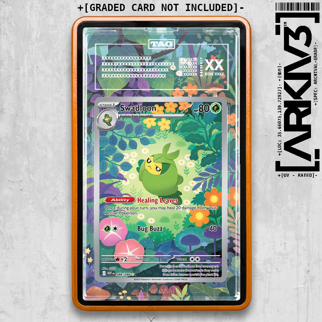 ARKIV3 TAG graded front - Orange