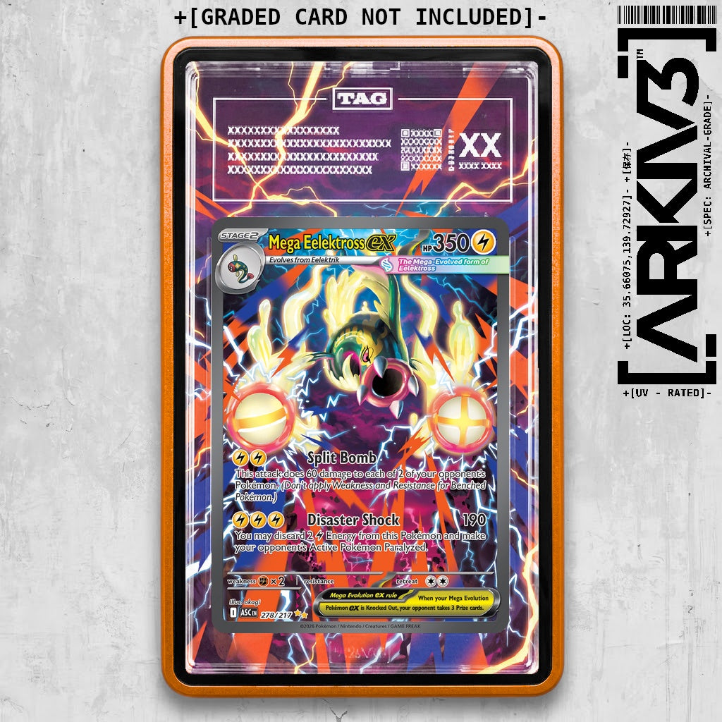 ARKIV3 TAG graded front - Orange