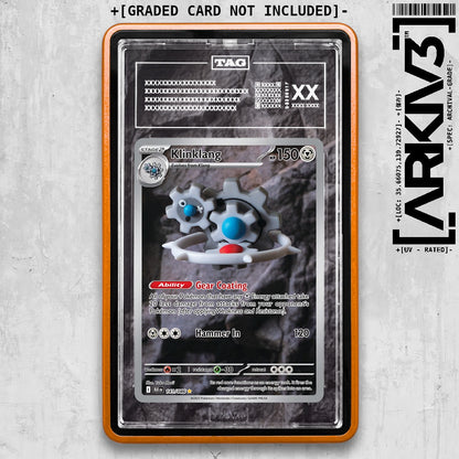 ARKIV3 TAG graded front - Orange