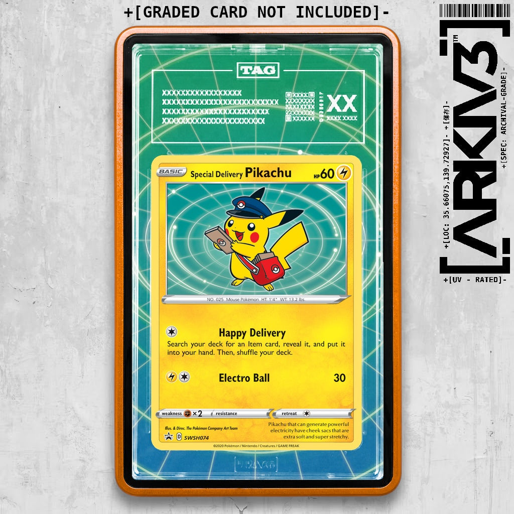 ARKIV3 TAG graded front - Orange
