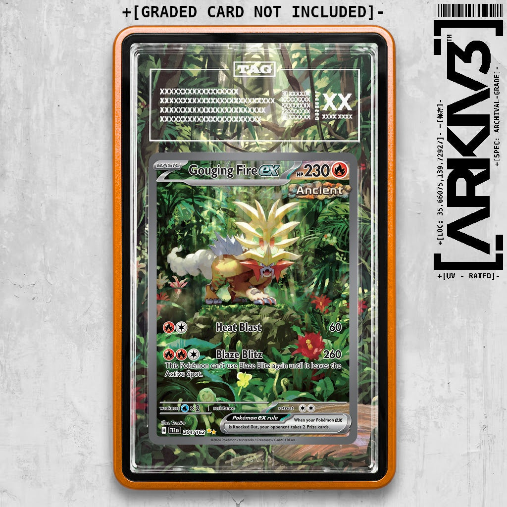 ARKIV3 TAG graded front - Orange